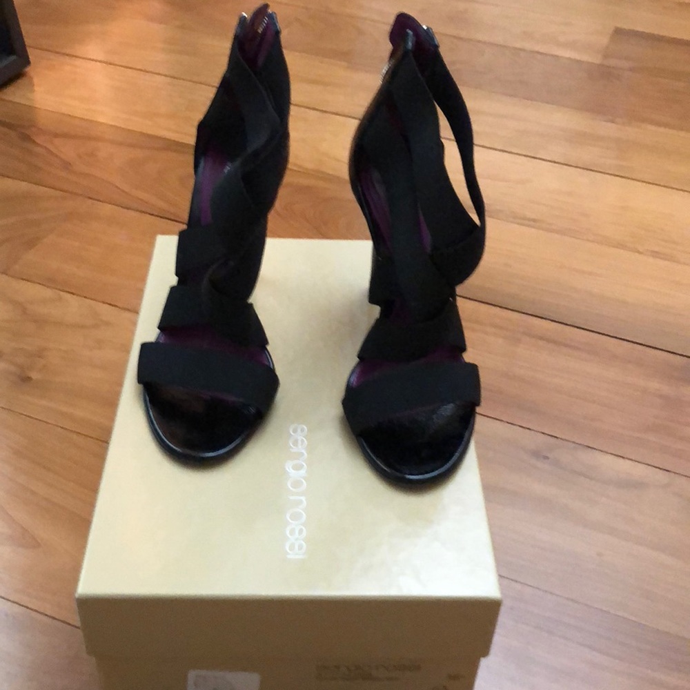 Sergio Rossi 36.6 high heal sandals